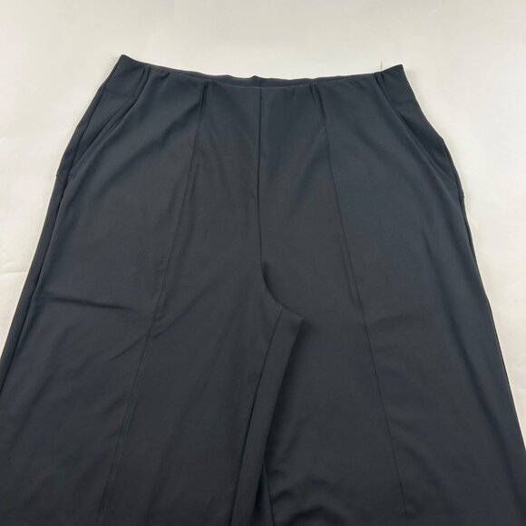 PETITE Old Navy Black Powersoft High Rise Wide Leg Pant LP - Picture 2 of 8